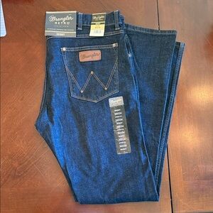 Wrangler Men's Skinny Jeans - Deep Indigo